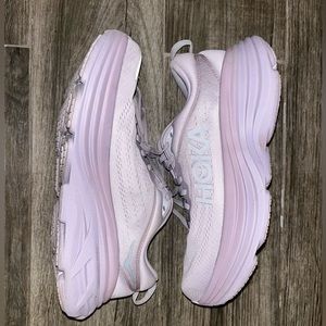 Hoka Bondi 8 size 8 lilac marble/elderberry